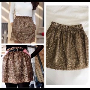 Fun sequin skirt!